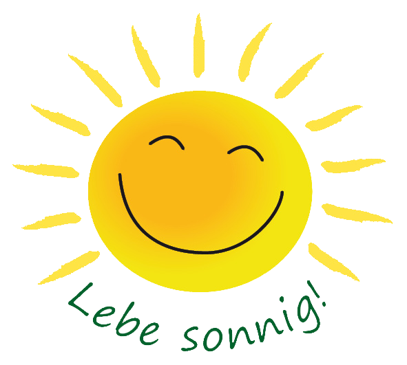 Logo von Lebe sonnig! Intuitives Coaching - lächelnde Sonne